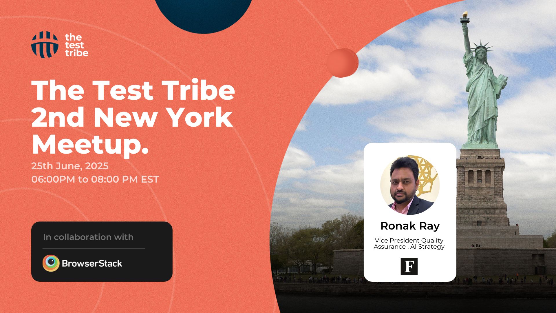 Test Tribe NYC meetup Banner